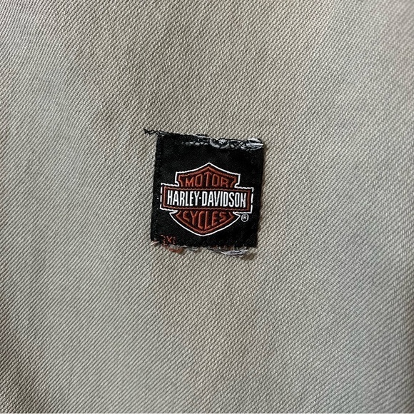 Levi's | Custom Harley Davidson Patch Vintage 550 Jeans Straight Leg Y2K Size 30 - Picture 7 of 16